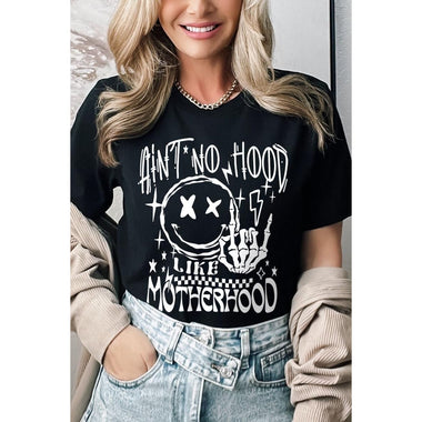 Diona J Motherhood Funny Mothers Day Graphic T Shirts Color Black Size M