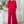 Double Take Full Size Round Neck Slit Top and Pants Set