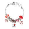 DIONA J MOTHER'S DAY POEM MULTI CHARM BRACELET