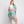 DIONA J HAND DRAWN TROPICAL LEAVES KIMONO ONE SIZE GREEN