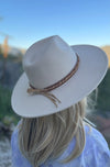 WIDE BRIM DANDY PANAMA HAT FOR WOMEN