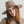 Faux suede wide brim panama hat with braided band