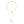 Gold Double Chain Black is Queen Necklace