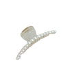 Modern pearl claw-hair upstyle-Large Clear