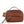 DIONA J VEGAN LEATHER SMOOTH HANDLE ZIPPER FANNY PACK BELT BAG COLOR BROWN