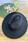 VEGAN FELT PANAMA HAT