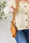 SHOMICO Braided Strap Shoulder Bag