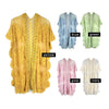 DIONA J ELEGANT LACE KIMONO ONE SIZE COLOR BLUE