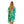 DIONA J MULTI COLOR PRINTED KIMONO ONE SIZE COLOR GREEN