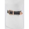 DIONA J PLUS SIZE CRYSTAL BELT COLOR WHITE/GOLD