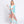 DIONA J DAMASK PRINT OPEN FRONT LONG KIMONO ONE SIZE COLOR BLUE