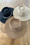 RIBAL BAND FLAT TOP SUN HAT