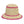 CC PAPER STRAW HAND CROCHET CLOTHE BUCKET HAT WITH SCALLOP EDGE DETAILS RUST