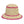 CC PAPER STRAW HAND CROCHET CLOTHE BUCKET HAT WITH SCALLOP EDGE DETAILS RUST
