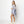 DIONA J FLORAL LACE KIMONO WITH FRINGE ONE SIZE COLOR SILVER