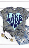 Lake Babe Heart Graphic Tee