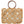 2IN1 FASHION CIRCLE DESIGN BAG WITH DRAWSTRING BAG SET COLOR TAN