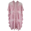 DIONA J ELEGANT LACE KIMONO ONE SIZE COLOR PINK