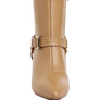 Nicene Harness Detail Stiletto Boots