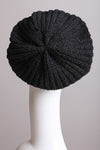 Boucle Rib Knit Beret