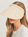 Dasiy Straw Visor  Hats