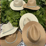 MULTI COLOR BRAIDED BAND PANAMA HAT