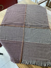 HOUNDSTOOTH PLAID SCARF