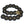 DIONA J PLUS SINGLE LINER Y2K BOHO DISC BELT COLOR BLACK