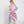 DIONA J HAND DRAWN TROPICAL LEAVES KIMONO ONE SIZE COLOR TURQUOISE