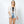 DIONA J DOT FOIL PRINT SHEER KIMONO ONE SIZE COLOR WHITE