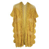 DIONA J ELEGANT LACE KIMONO ONE SIZE COLOR YELLOW