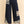 Davi & Dani Lace Applique Wide Leg Jeans