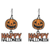 Happy Halloween with Pumpkin Drop Earring