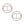 Gold Metal Round CD Studs