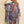 Paisley Print Open Front Kimono w/ Cinched Arms