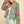 Davi & Dani Full Size Two Tone Flower Square Crochet Open Front Cardigan