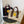smile bucket cross bag- multi pocket Black  OS