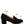 Astra Block Heel Genuine Suede Loafers