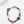 HALLOWEEN GHOST SKULL PRINT GLASS BEADED BRACELET