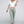 Acid Washed High Waist Frayed Hem Straight Pants