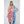 DIONA J AMERICAN FLAG PRINT KIMONO CARDIGAN ONE SIZE COLOR BLUE AND RED