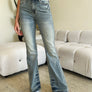 Judy Blue Full Size Mid Rise Flare Jeans