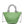 WOVEN STRAW RHINESTONE KNOTTED GAIA TOTE BAG COLOR PISTACHIO