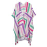 DIONA J ABSTRACT PRINT KIMONO ONE SIZE COLOR FUCHSIA
