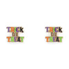 Halloween Trick or Treat Stud Earring