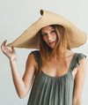 Wide Brim Beach Summer Sun FLOPPY STRAW HAT