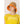 DIONA J TWO TONE STRAW BUCKET HAT ONE SIZE COLOR ORANGE