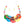 Bold Color Shell Disc Beaded Necklace