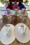 VEGAN FELT PANAMA HAT