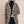 BOMBOM Houndstooth Open Front Cocoon Knit Cardigan